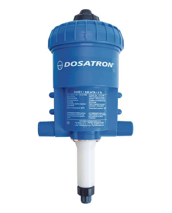 Dosatron® D25F1 Injector 11 GPM - Injectors
